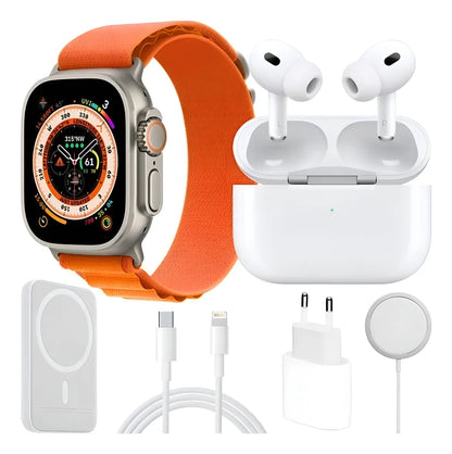 Combo Smartwatch Ultra 8 + AirPods - Paga 1 y llévate 2