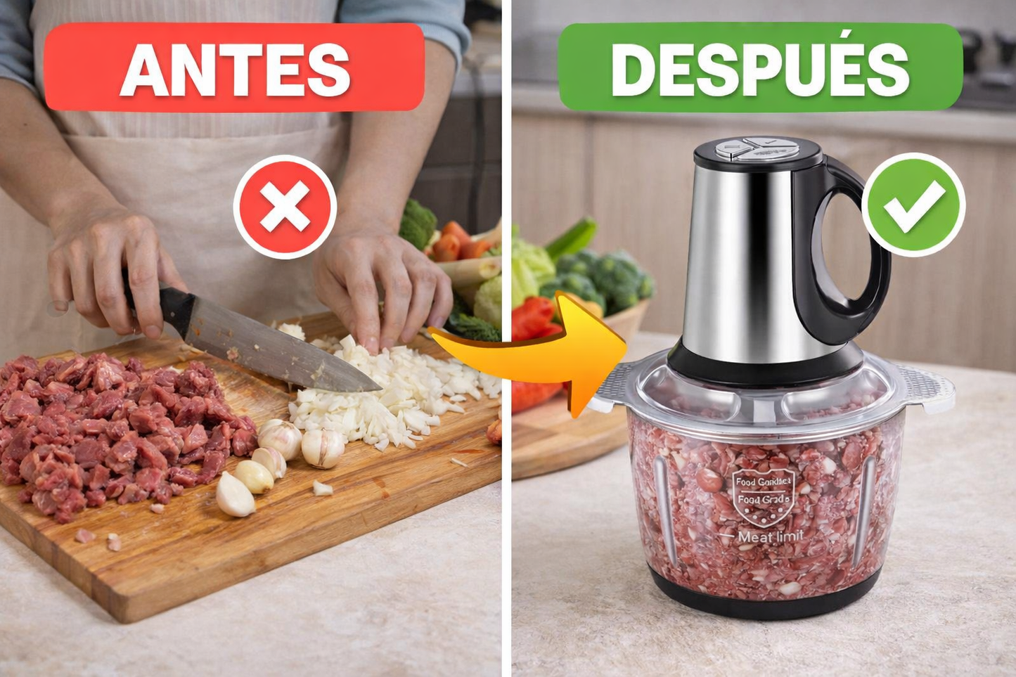 Molino Picador Electrico 2 Litros