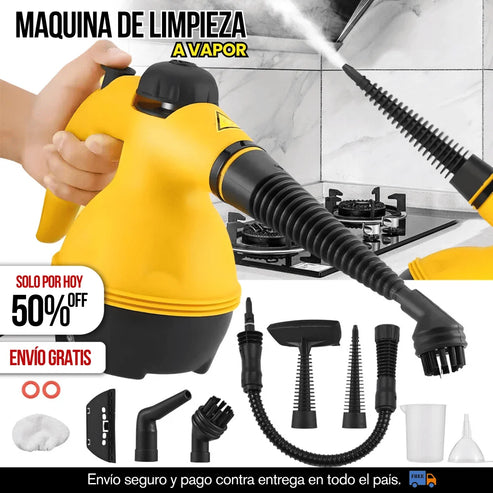 🔥 PROMOCIÓN AHORRA Limpia profundamente en segundos - MAQUINA DE LIMPIEZA A VAPOR MULTIFUNCIONAL